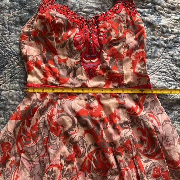 Free People bohemian mini dress - Picture 9 of 11